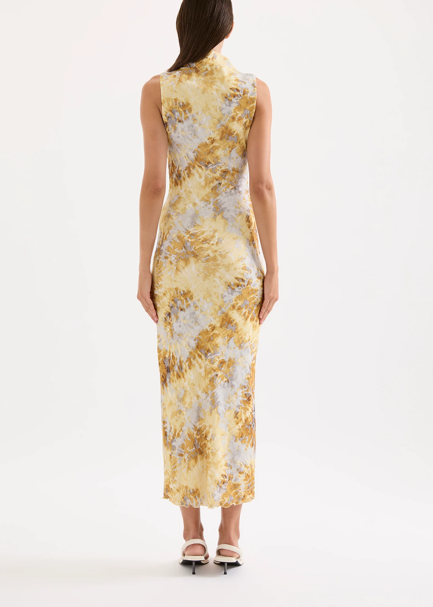 Lumine Mesh Maxi Dress