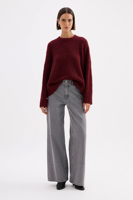 Elias Knit - Oxblood