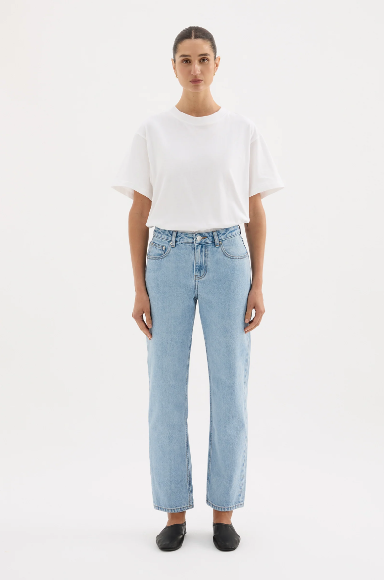 Organic Boyfriend Tee- Vintage White