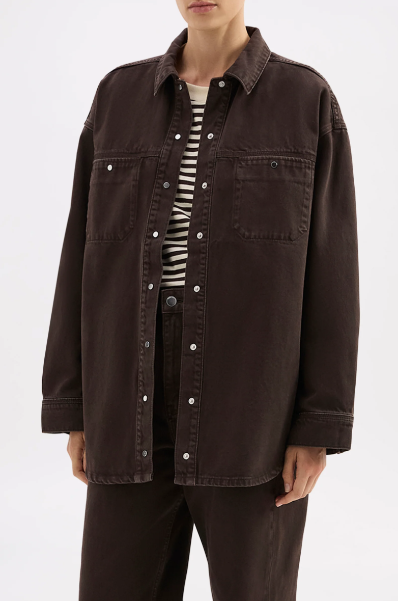 Brax Denim Jacket - Espresso
