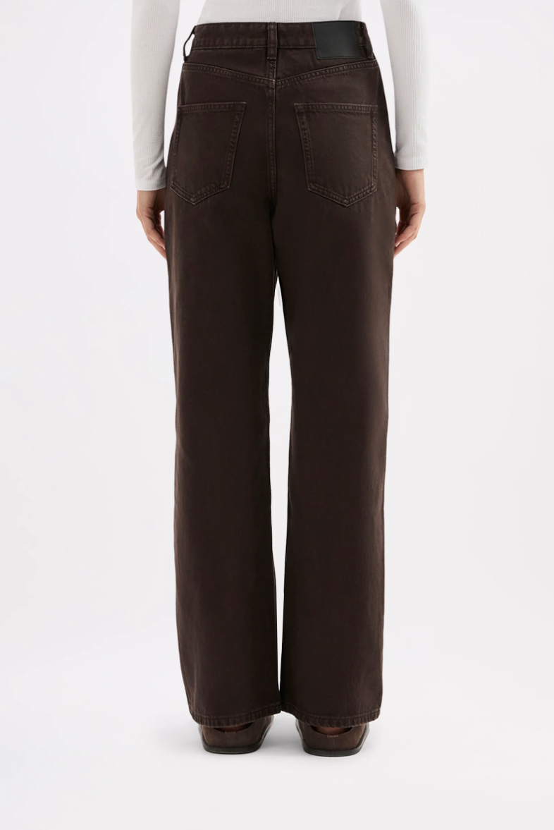 Organic Relaxed Leg - Espresso