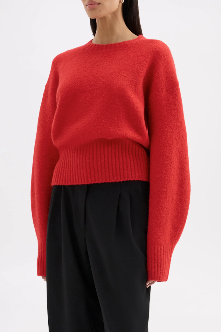 Elsie Knit - Vermillion