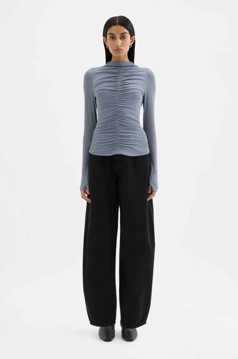 Marti Mesh Top - Nickel