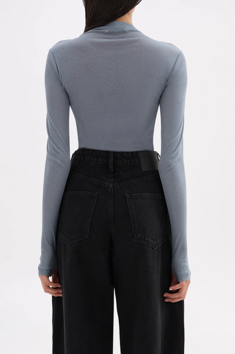 Marti Mesh Top - Nickel