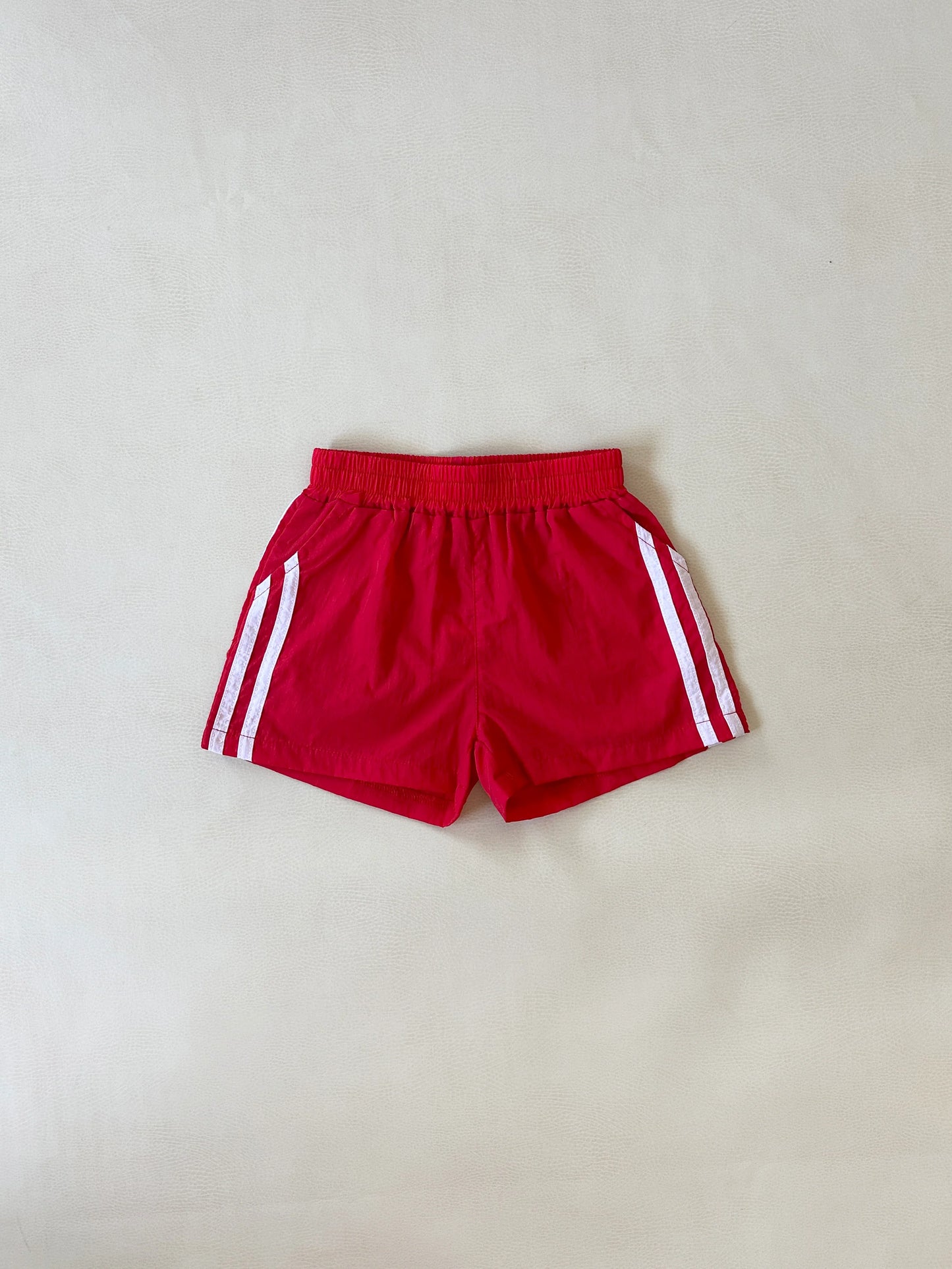 Sicily Waterproof Shorts - Red/White
