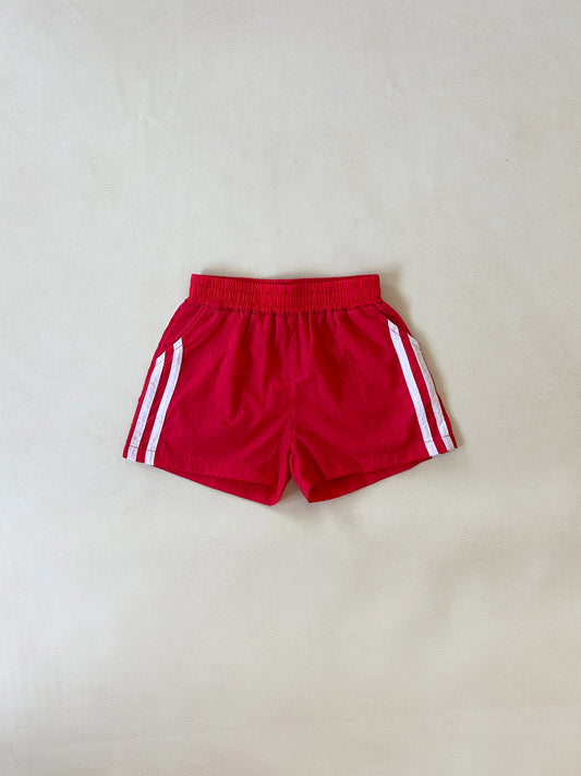 Sicily Waterproof Shorts - Red/White