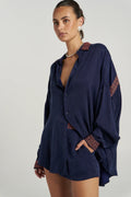 Sig LS Shirt - Navy