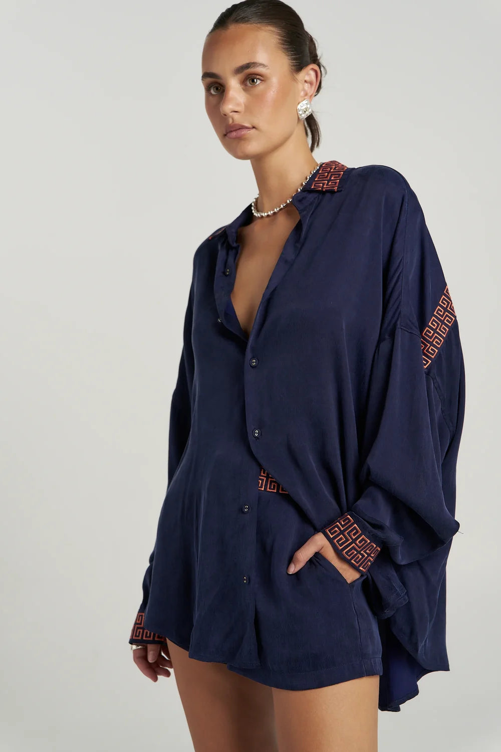 Sig LS Shirt - Navy