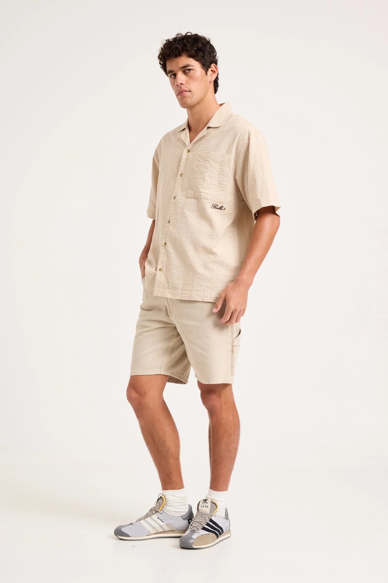 Signature Bowler Stone Shirt