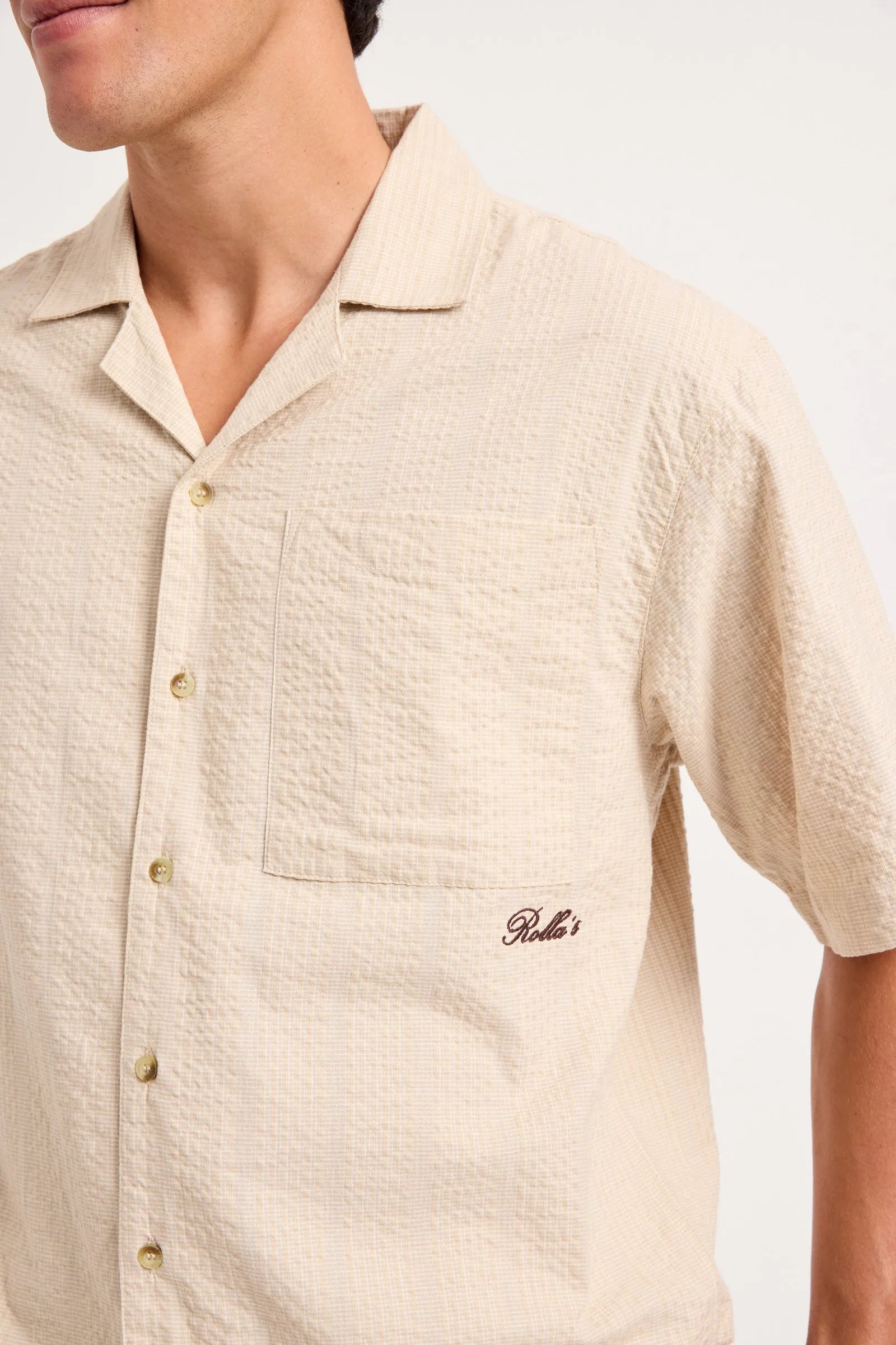 Signature Bowler Stone Shirt