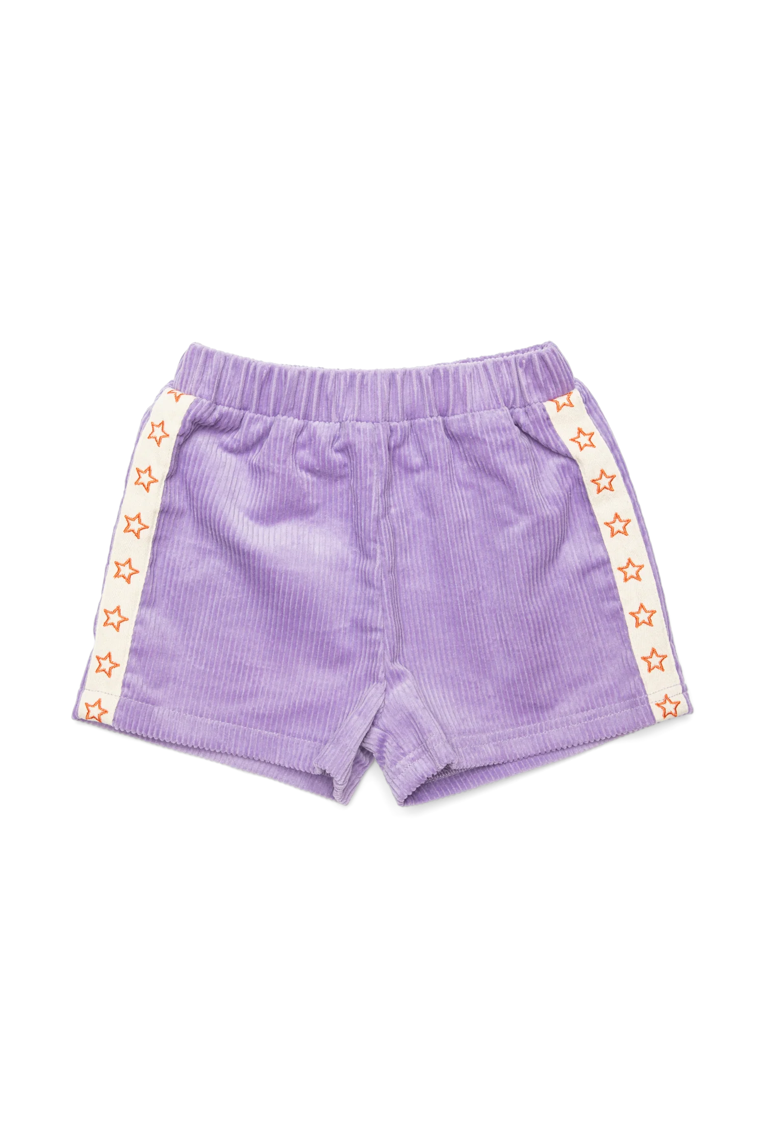 Playtime Cord Shorts- Purple