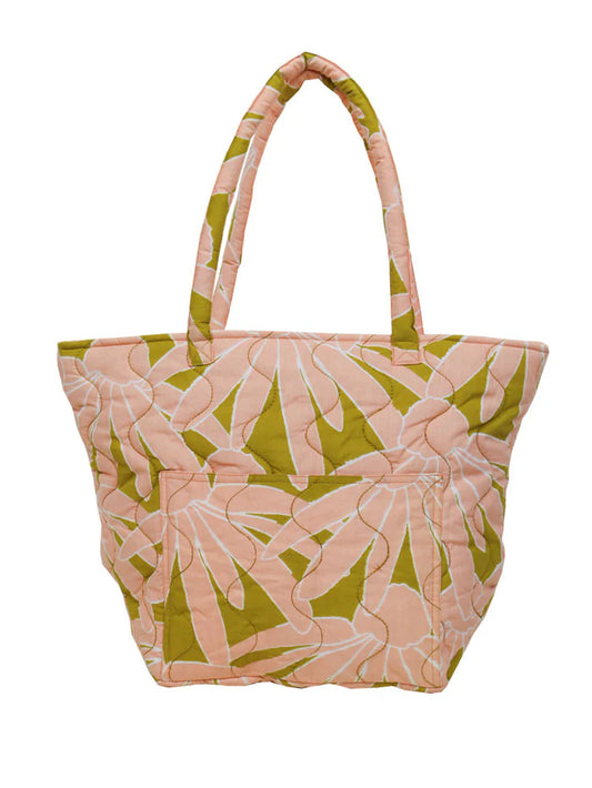 Margarita Quilted Bag- Peach