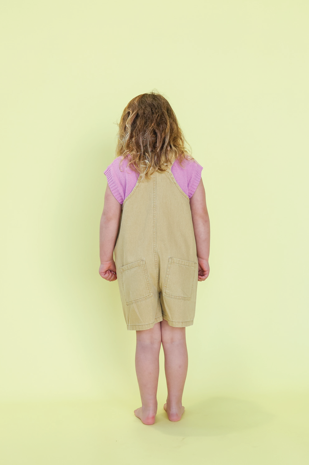 Organic Everyday Twill Short Overalls