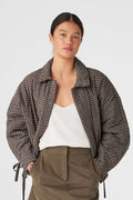 Matteo Jacket - Espresso Check