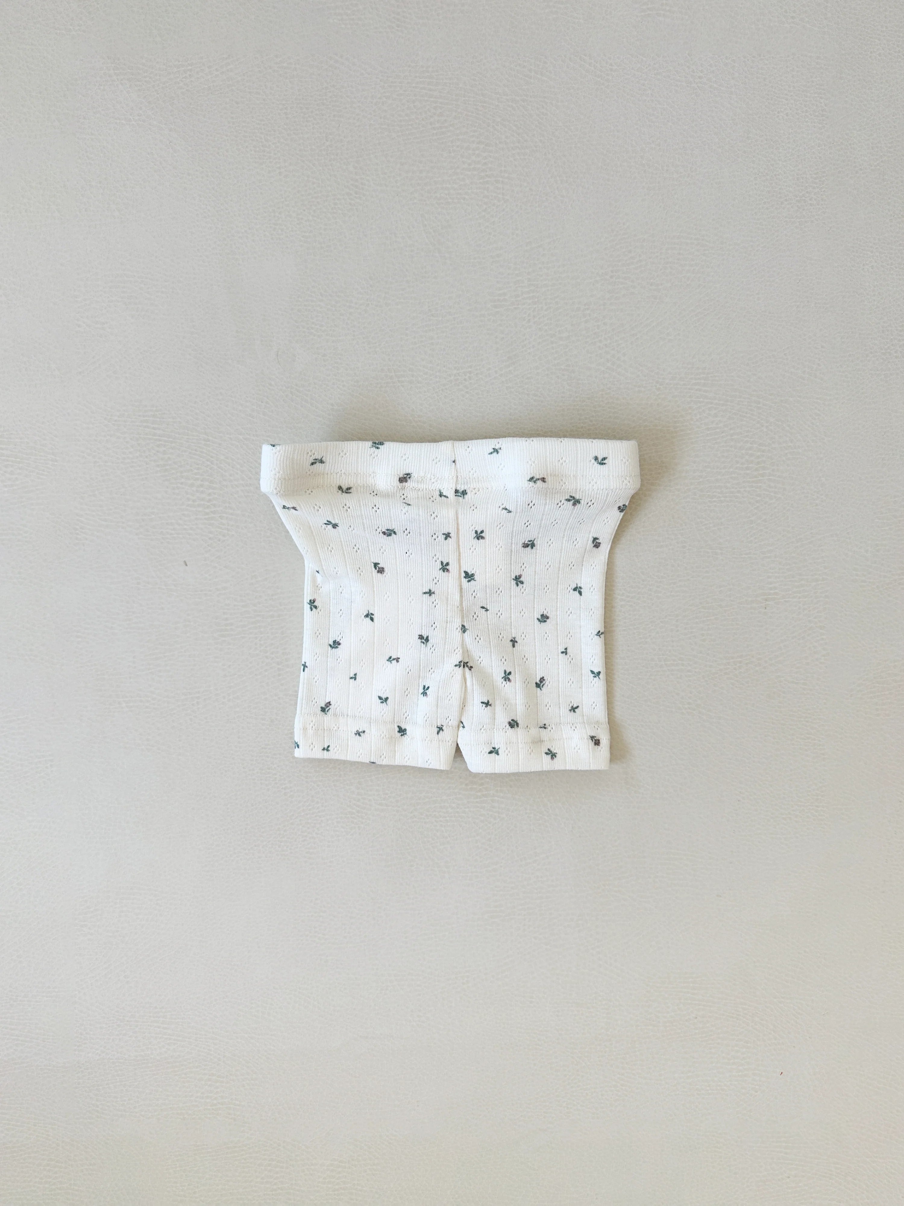 Vivi Rib Pointelle Set - Floral