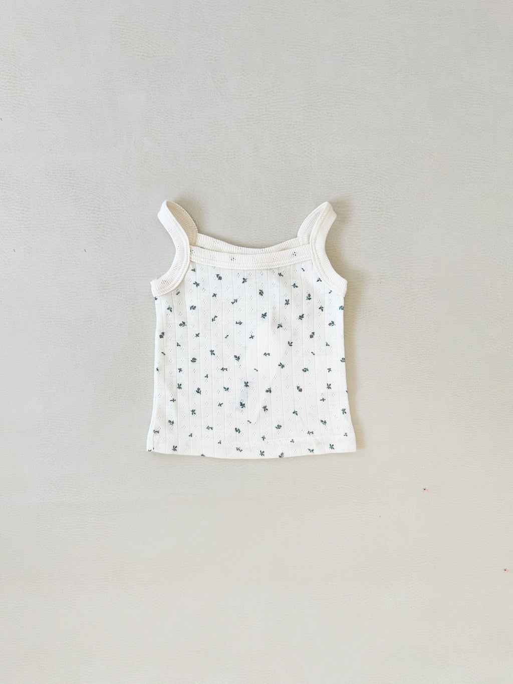 Vivi Rib Pointelle Set - Floral