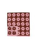 Winter Flowerbed Bath Towel