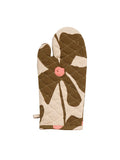 Olive Poppy Oven Mit