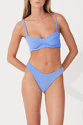 Sky Stripe Rib Curve Brief