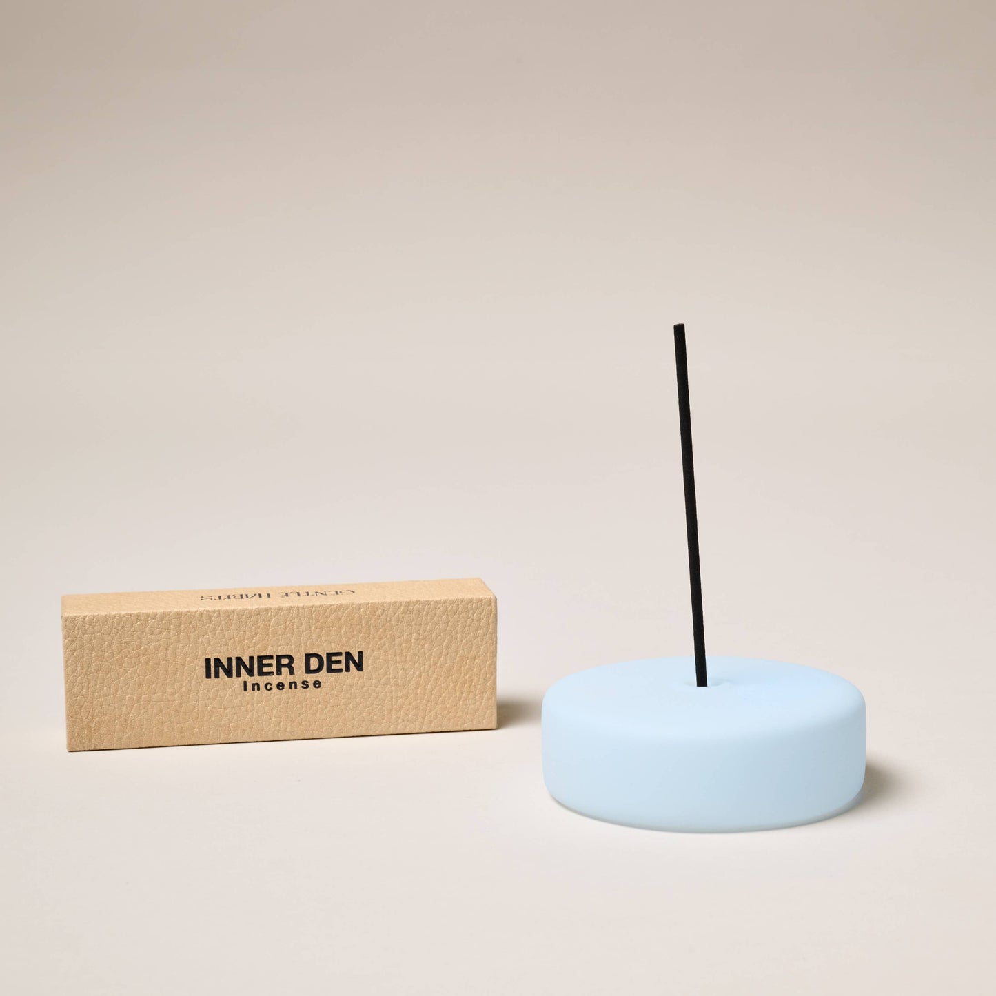 Frosted Glass Holder Large - Blue