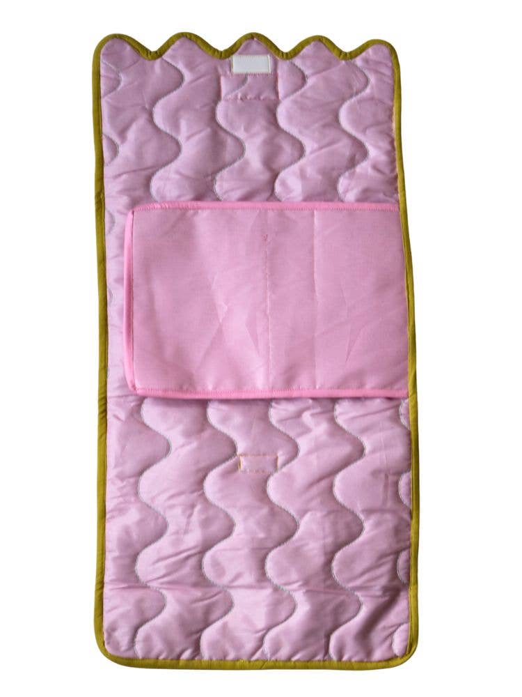 Pink Quartz Seersucker Change Mat