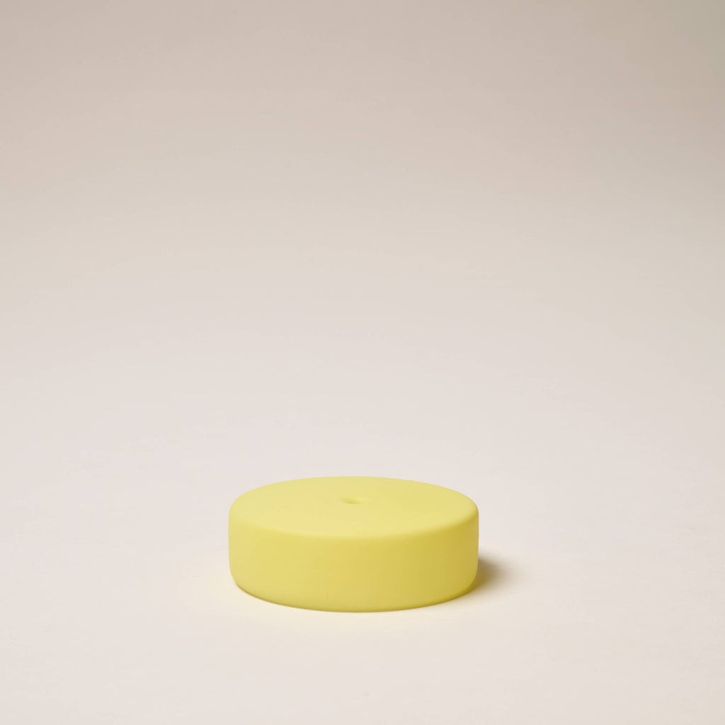 Frosted Glass Holder Large - Lime