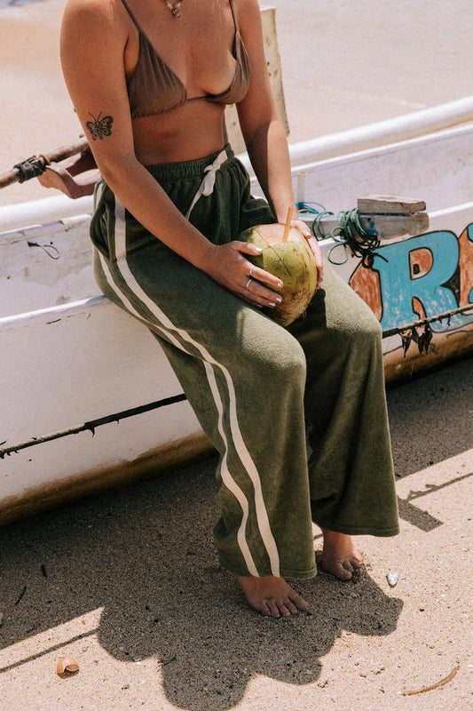 Apres Surf Pant- Olive