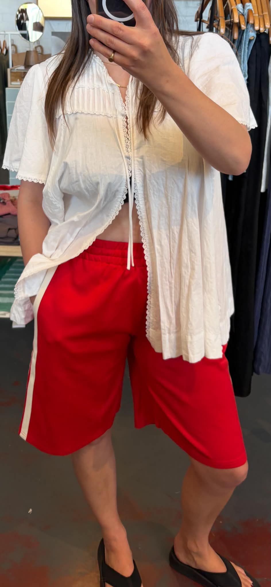 Rylie Shorts - Red