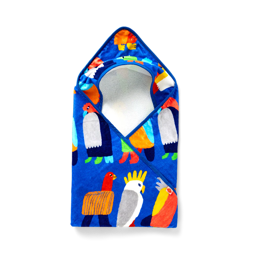 Baby Hooded Towel Flamin' Galahs