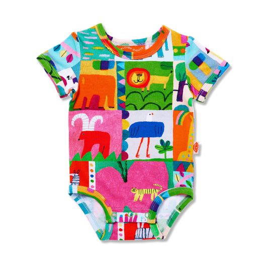 Safari Park Short Sleeve Bodysuit