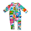 Safari Park Long Sleeve Romper