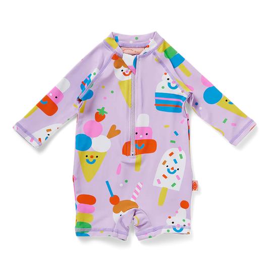 Long Sleeve Rash Suit Sundae Fun Day