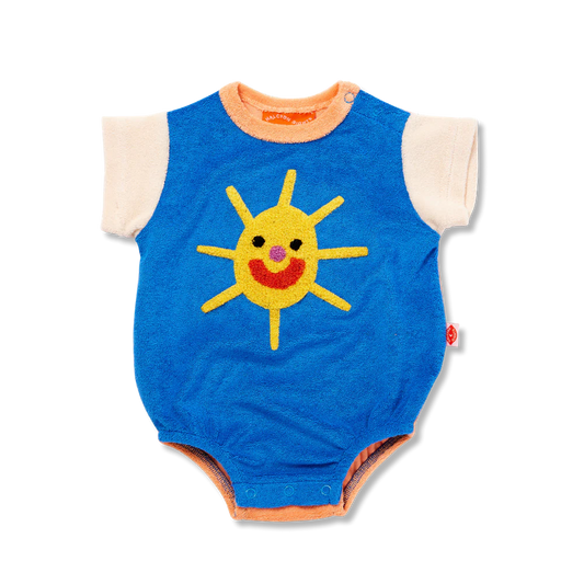 Happy Camper Terry Short Sleeve Bodysuit