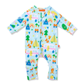 Happy Campers Long Sleeve Romper