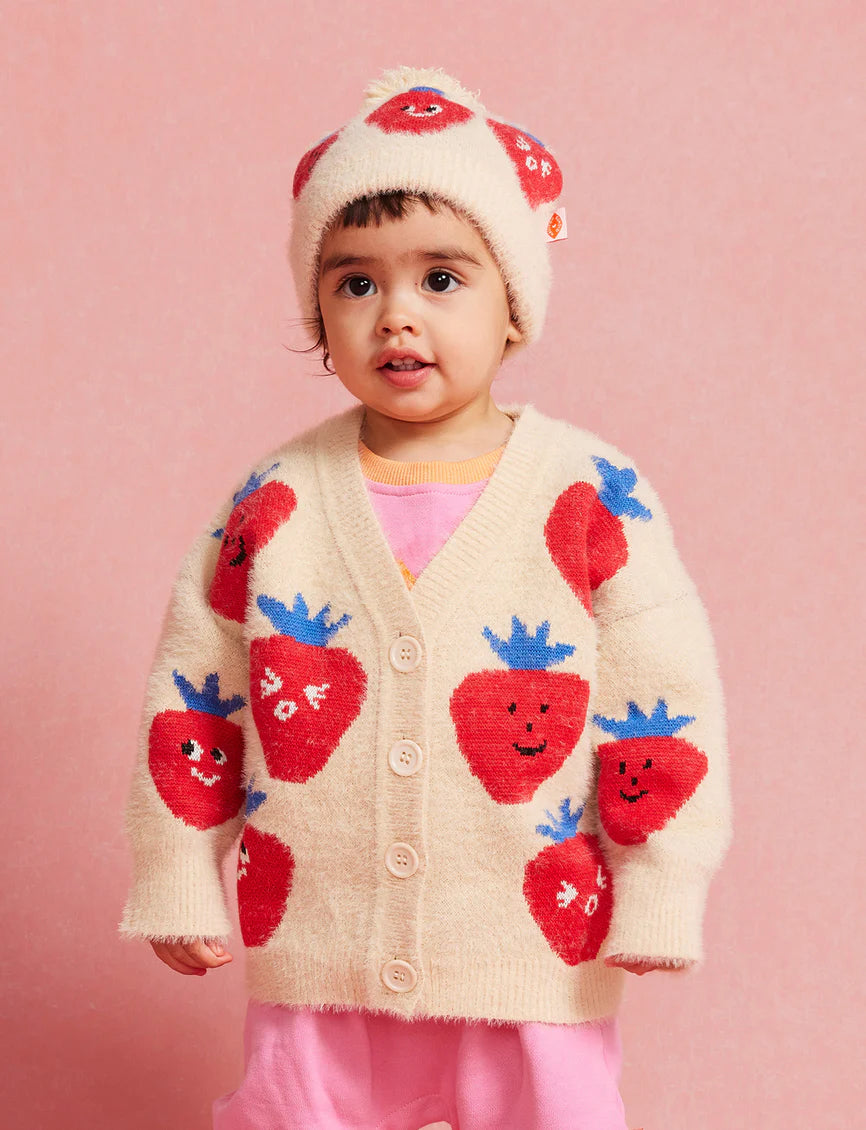 Berry Cosy Knit Cardi