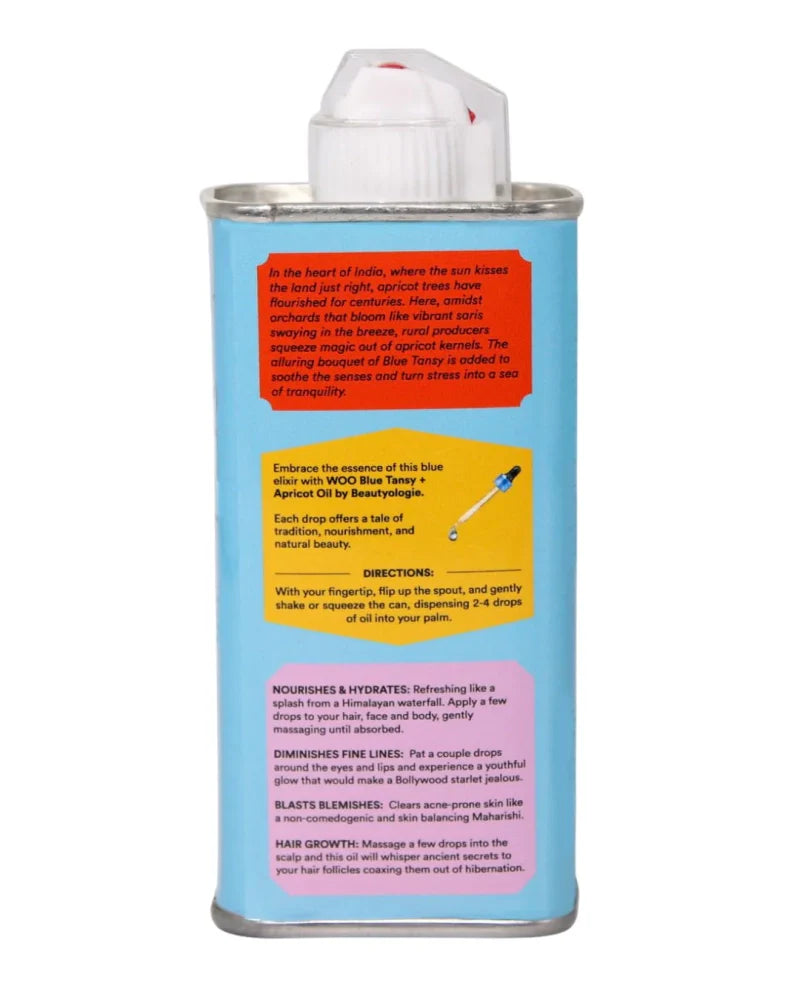 Woo Blue Tansy & Apricot Oil