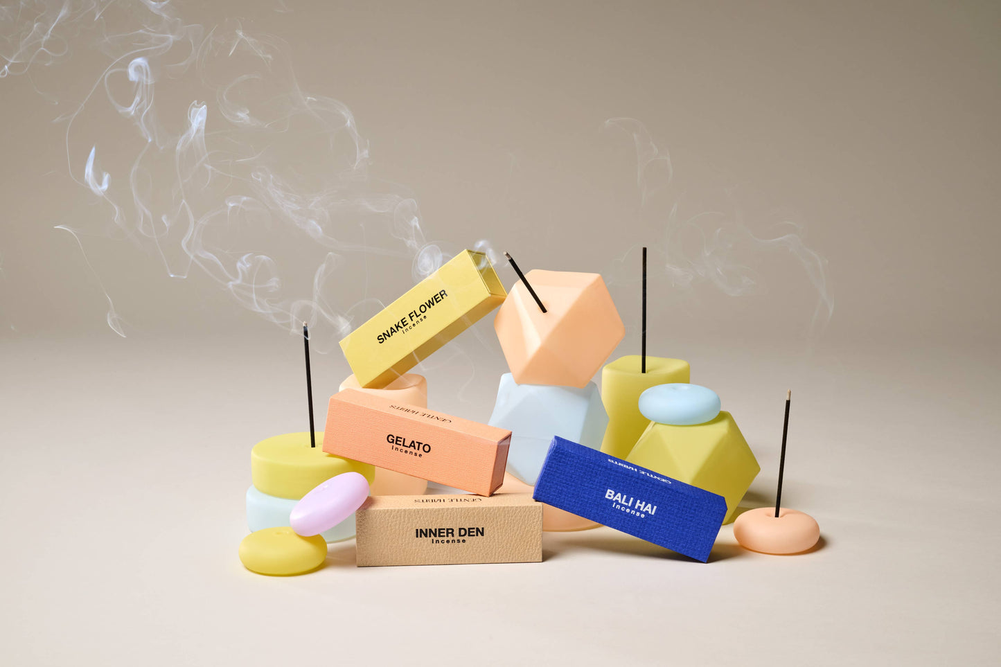 Frosted Glass Holder Small - Lilac