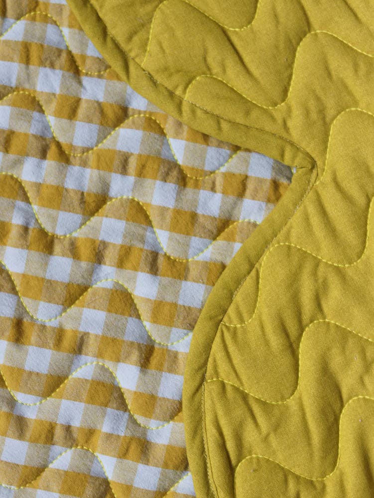 Citrus Seersucker Playmat