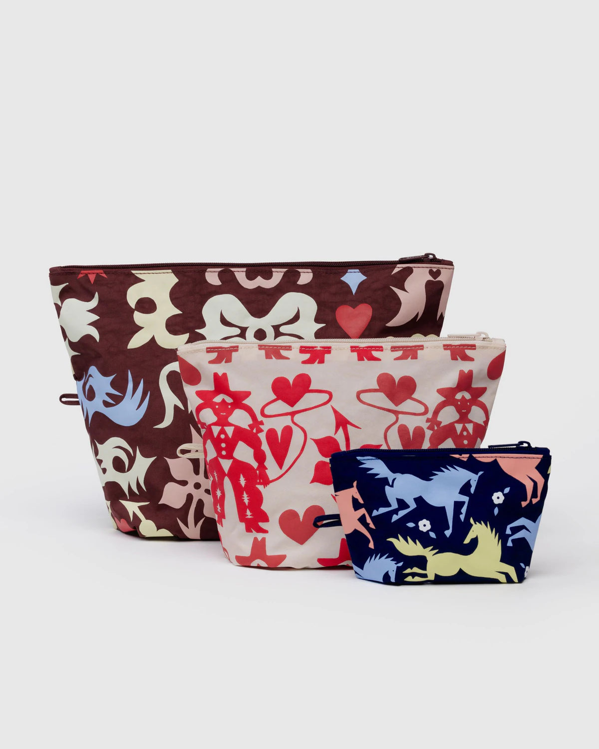 Go Pouch Set- Western Cut Outs