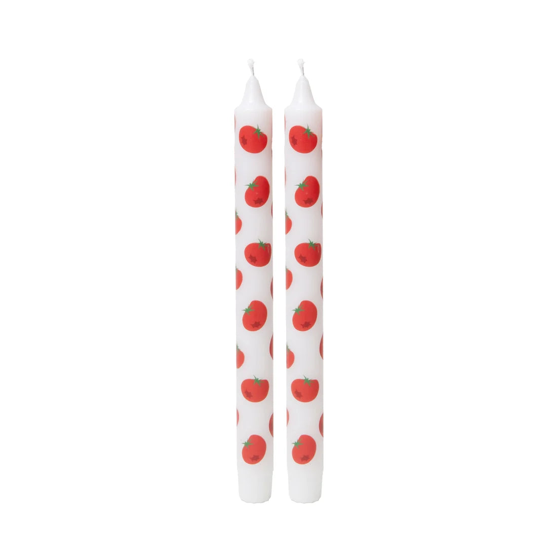 Dolce Vita Taper Candles (Set of 2) - Tomato