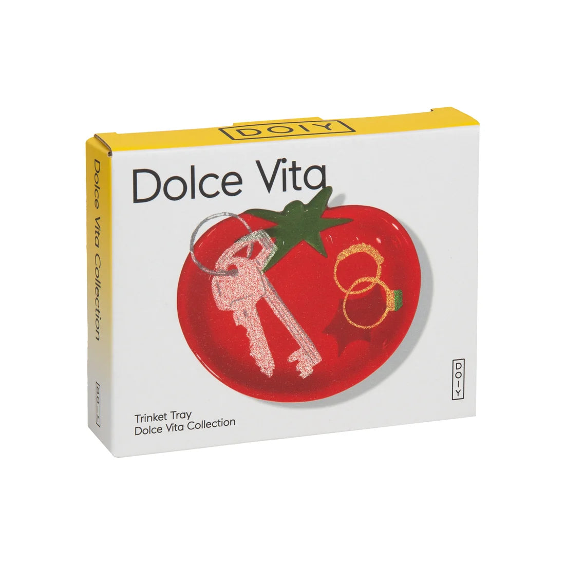 Dolce Vita Trinket Tray Tomato