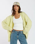 Tom Cardigan- Brushed Yellow