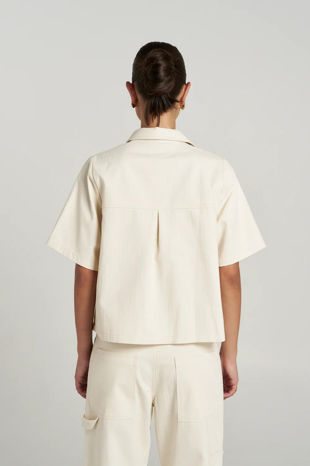 Carpenter SS Shirt - Ecru