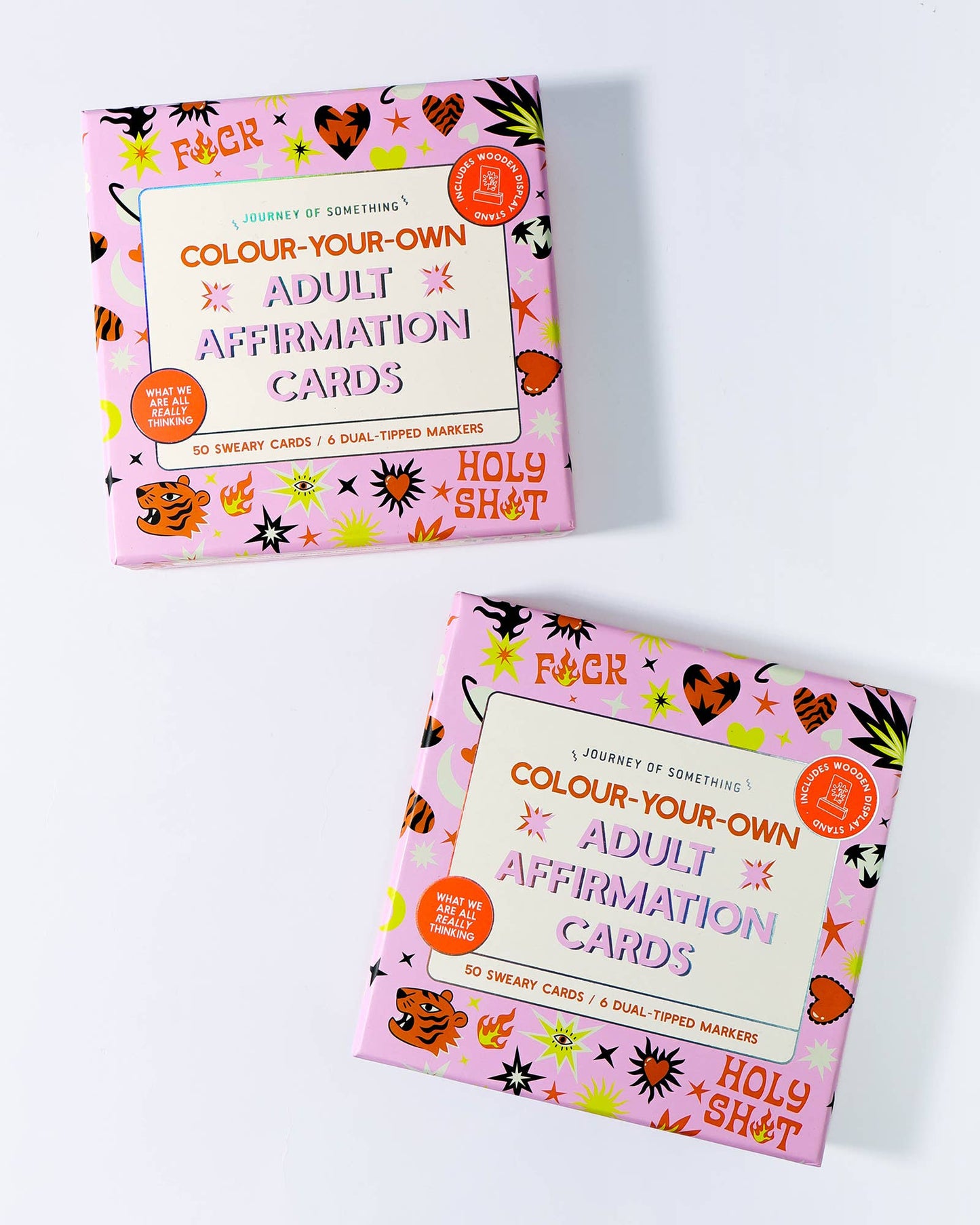 Colour Your Own Adult Affirmation Cards