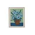 Wilma Teak Frame Oil Painting