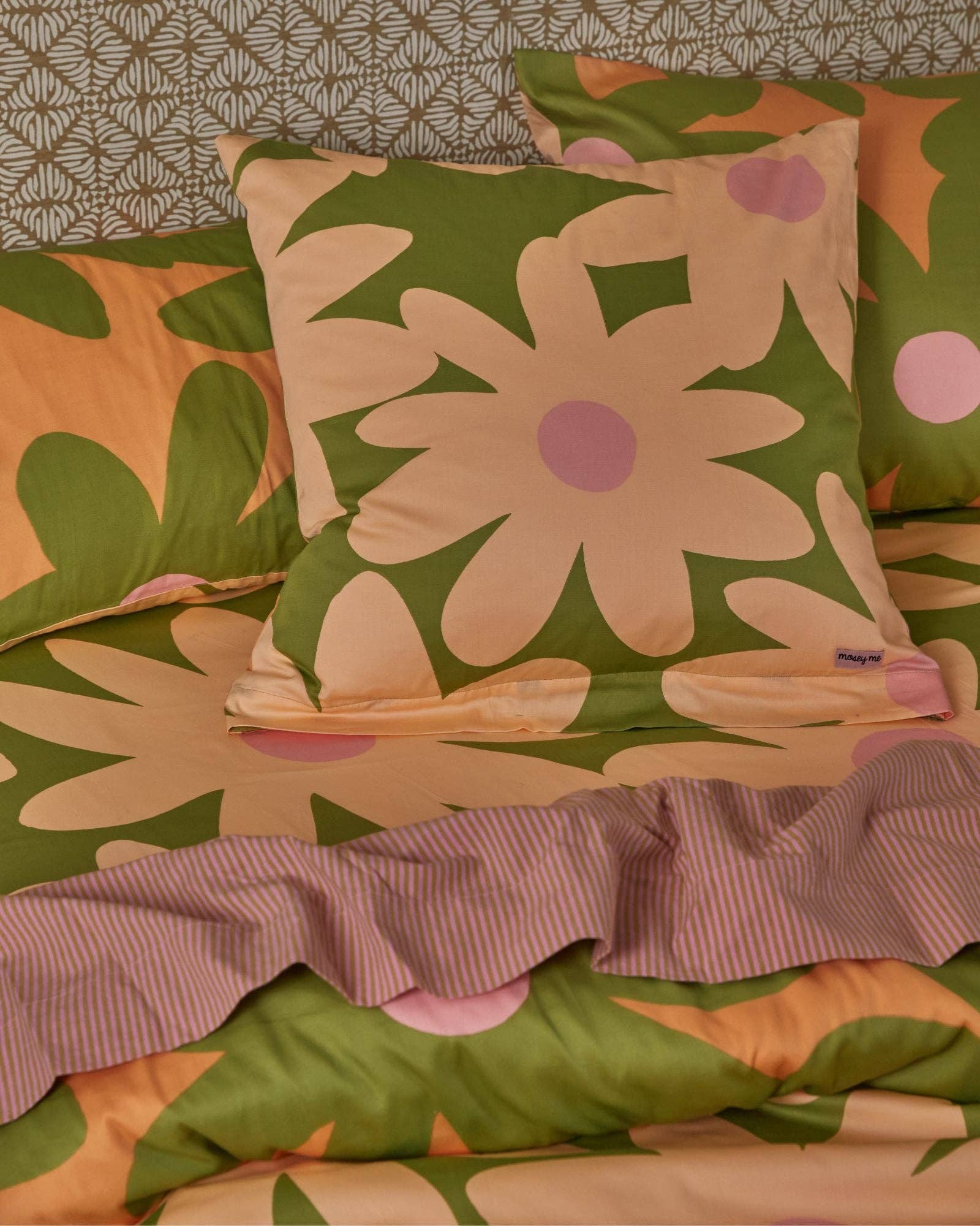 Marlo Olive Fitted Sheet: King
