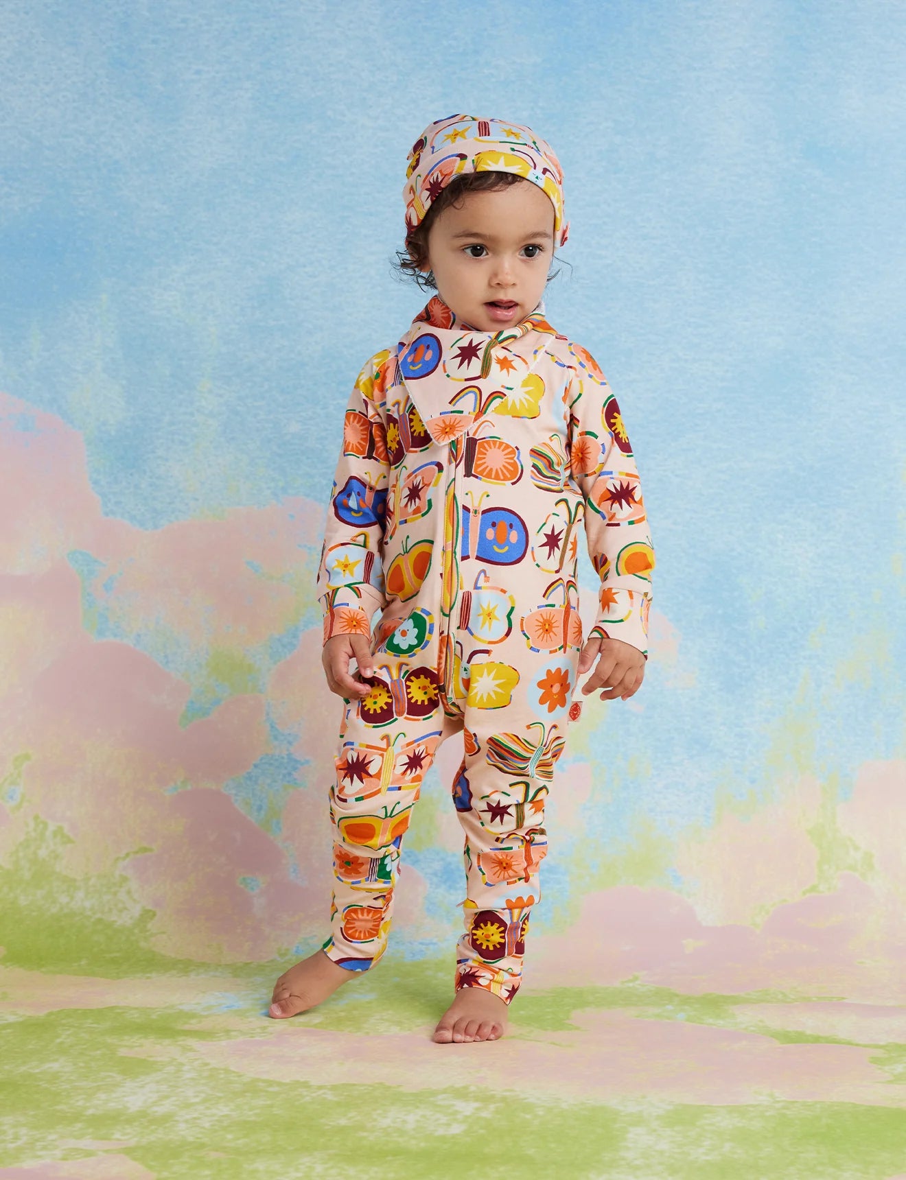 Flutterby Long Sleeve Romper