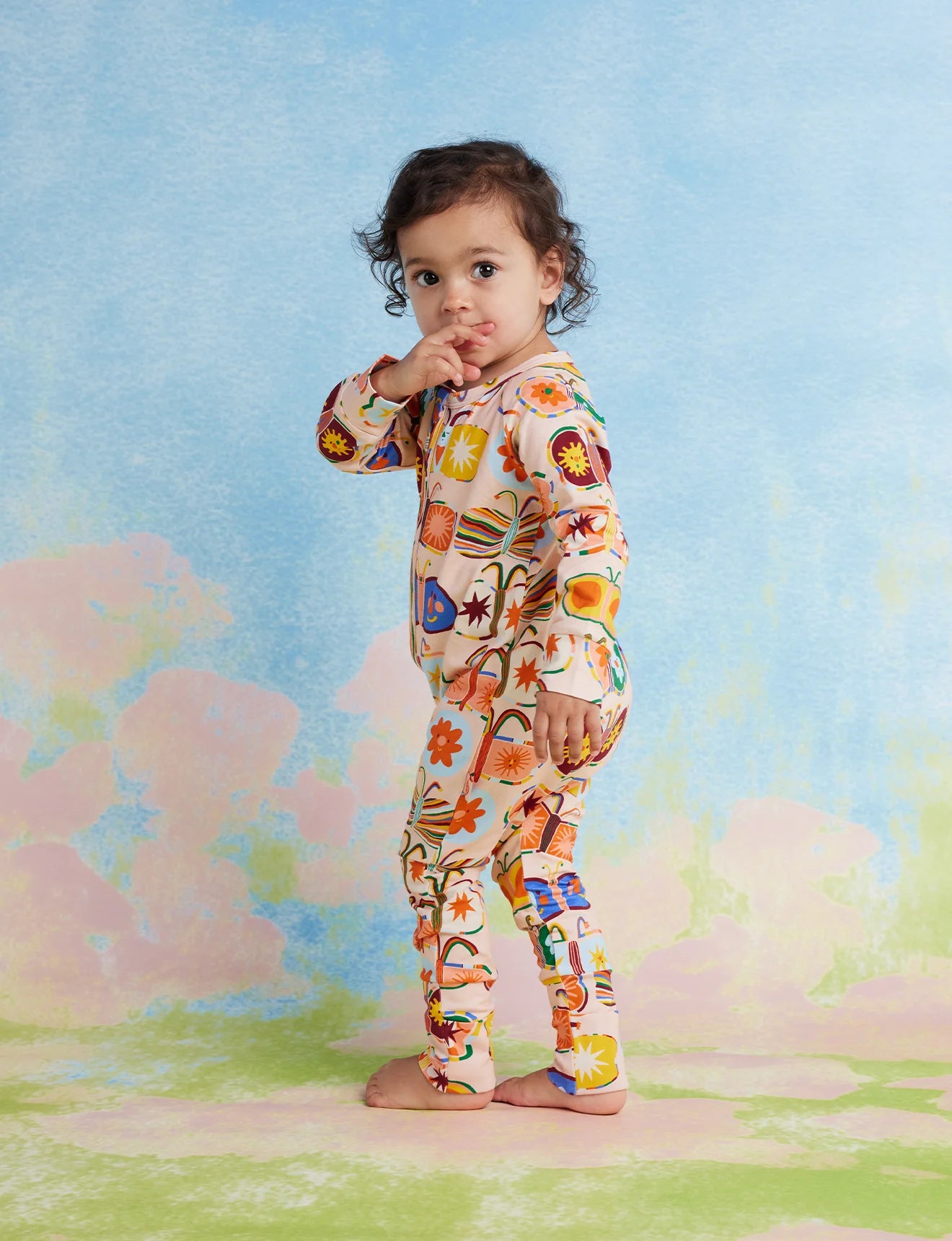 Flutterby Long Sleeve Romper