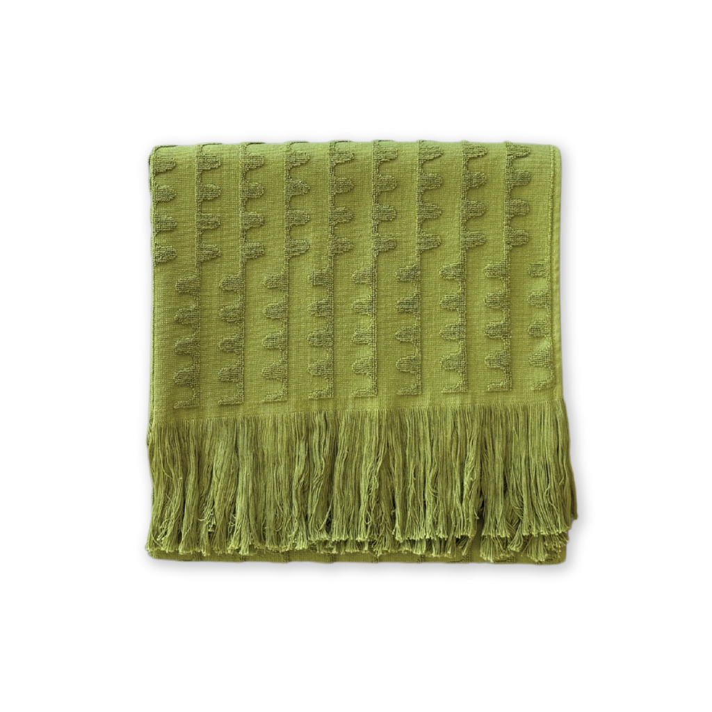 Flow Terry Beach Towel - Leaf Kids
