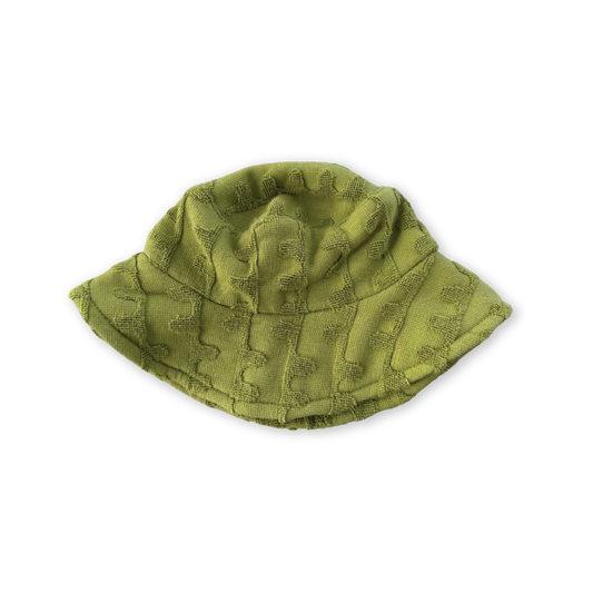 Terry Flow Bucket Hat- Leaf